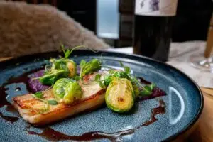 salmon dinner