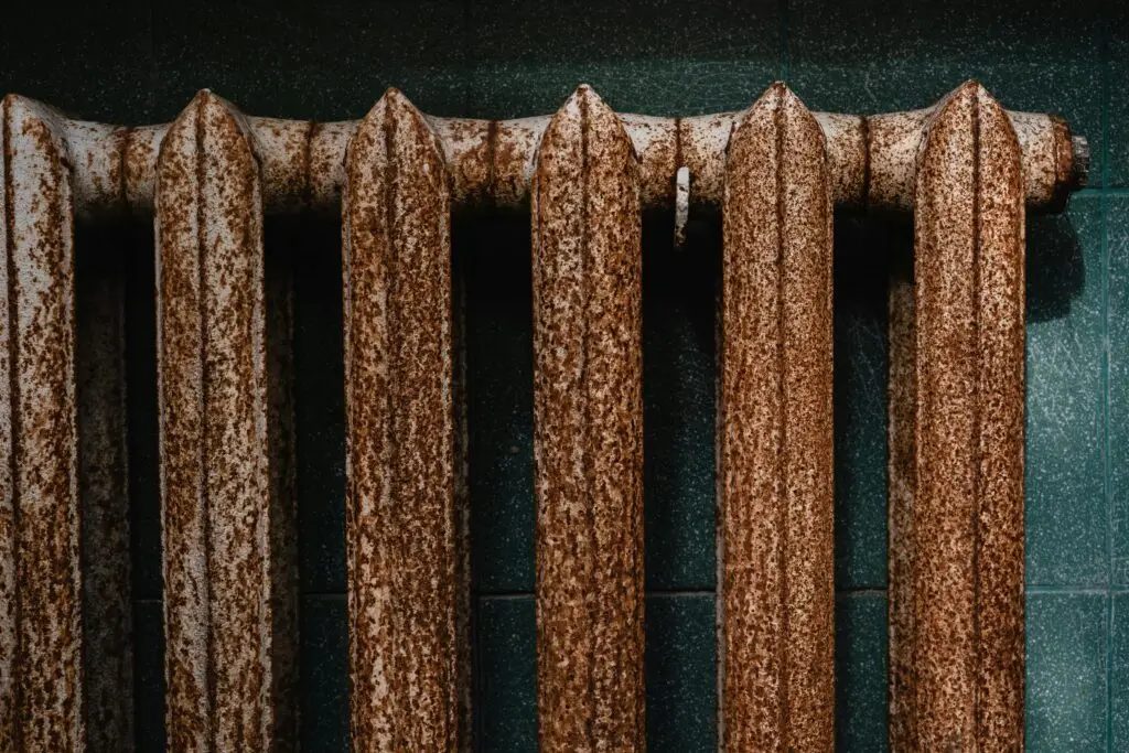 rusty radiator